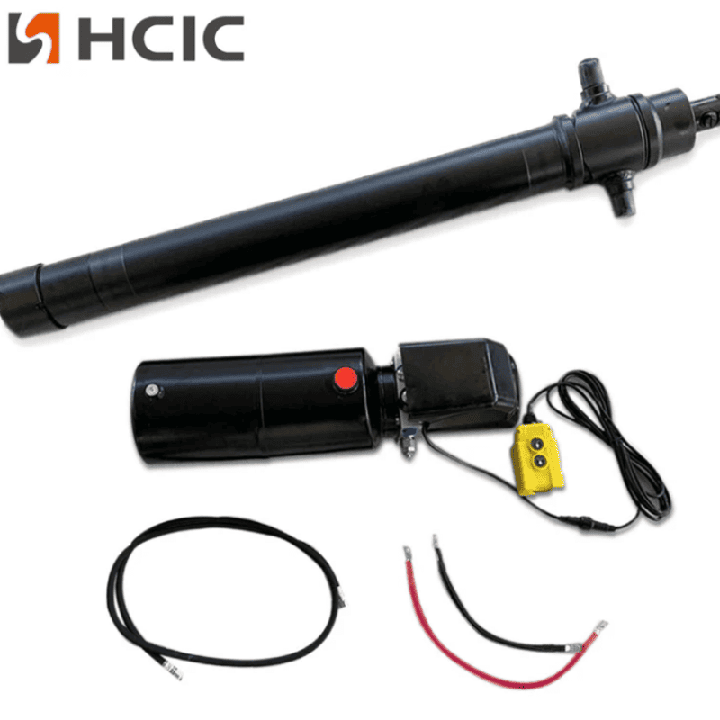 سیلندر هیدرولیک تریلر 4TG-E90-1000 + ترکیبی از واحد قدرت سفارشی