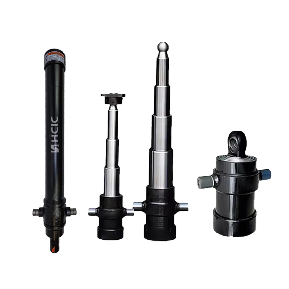 سیلندر هیدرولیک چند مرحله ای تریلر کوچک